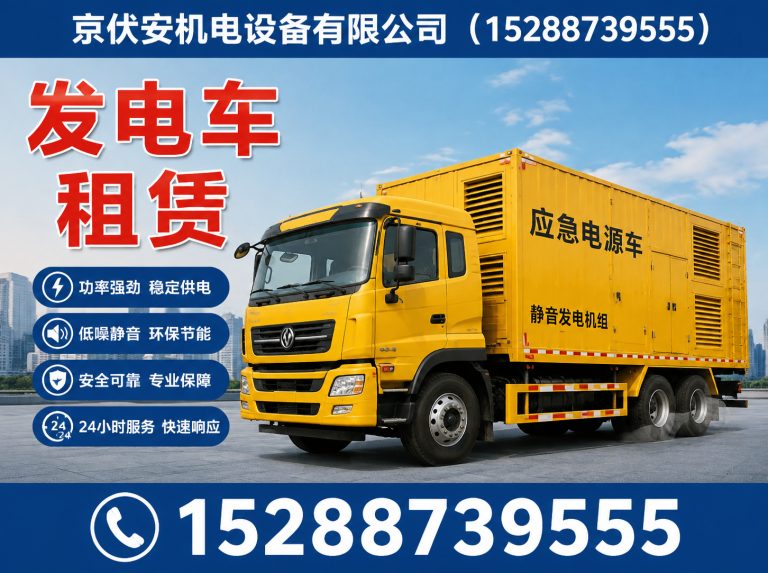 丽江发电车租赁展示图